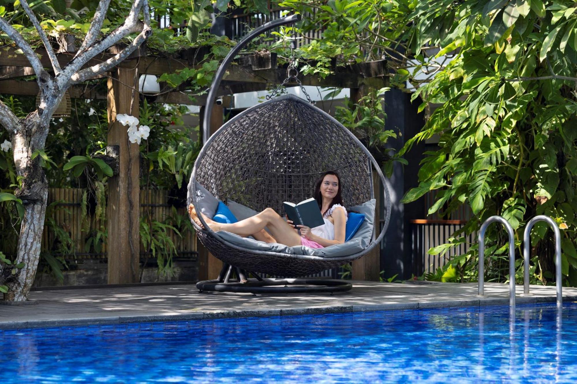 Taksu Sanur Hotel Exterior foto